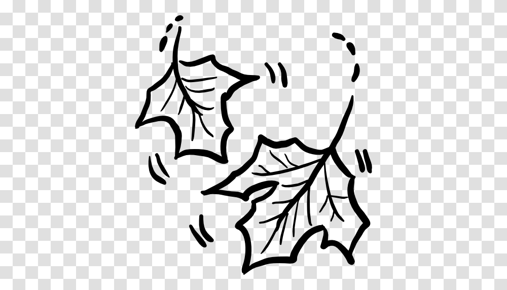 Fall Leaf Nature Maple Autumn Botanical Icon, Gray, World Of Warcraft Transparent Png