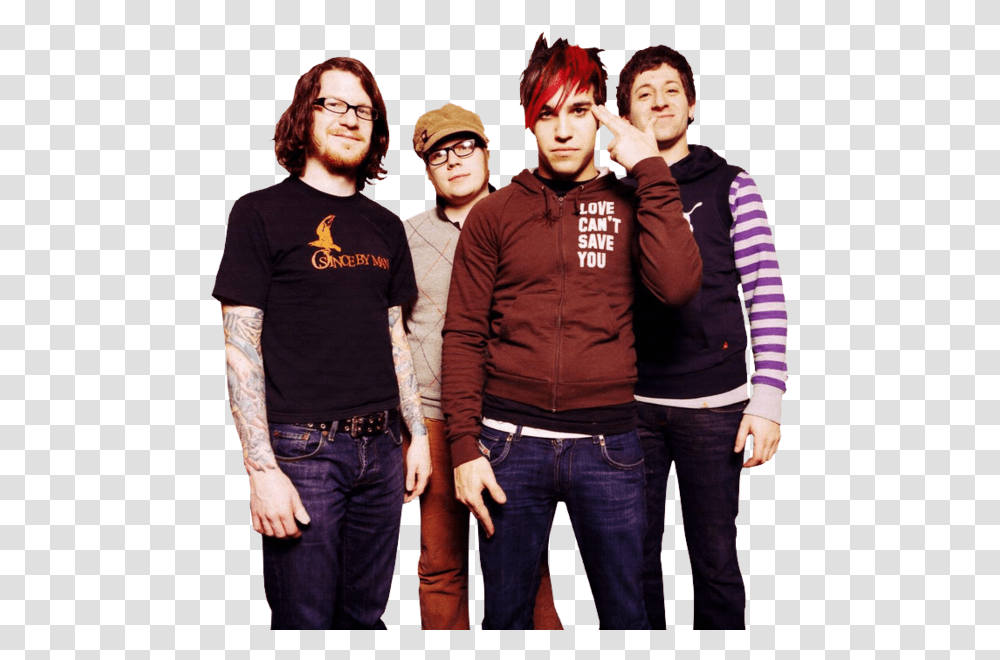 Fall Out Boy 2018, Person, Sleeve, Long Sleeve Transparent Png