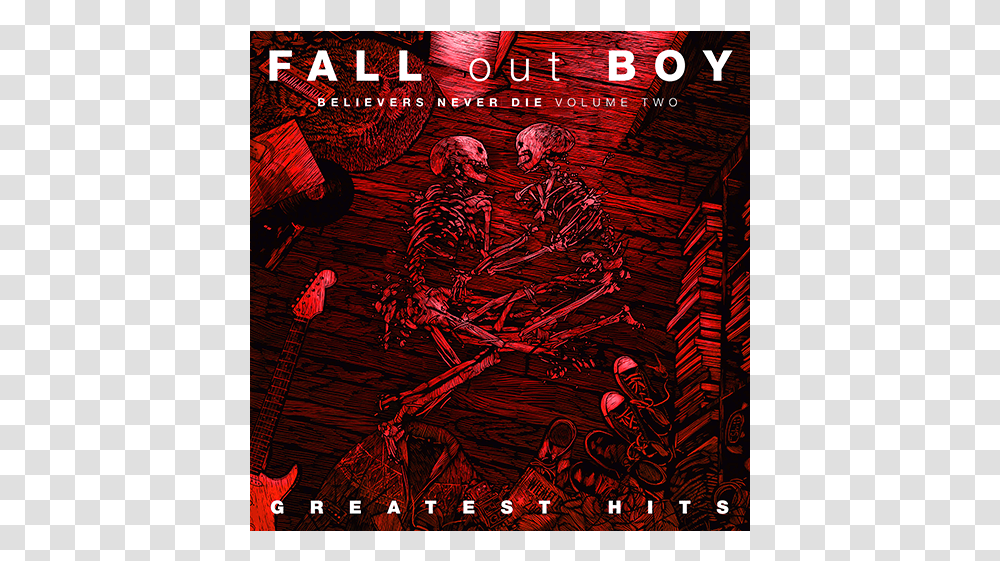 Fall Out Boy Believers Never Die, Poster, Advertisement, Flyer Transparent Png