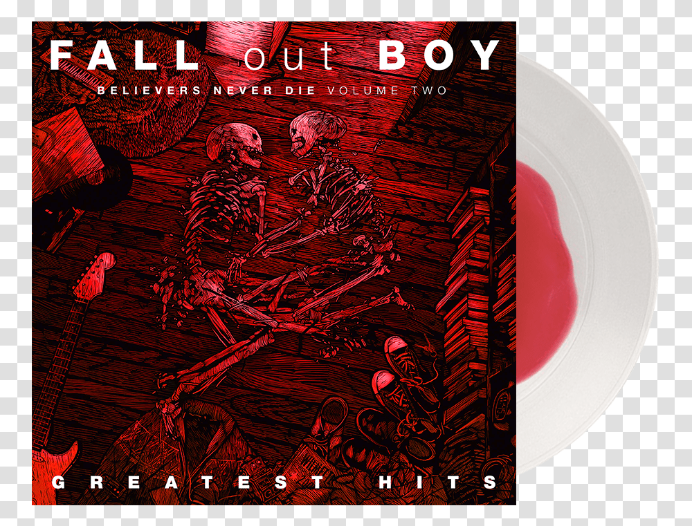 Fall Out Boy Believers Never Die Volume, Poster, Advertisement, Book, Flyer Transparent Png