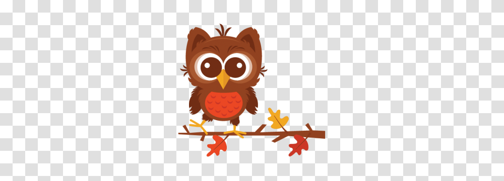 Fall Owl Scrapbook Cute Clipart For Silhouette, Poster, Advertisement, Animal Transparent Png