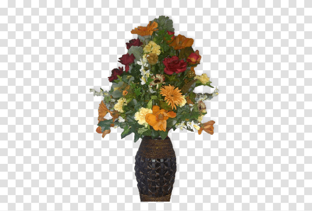 Fall Theme Artifcial Flowers Bouquet, Plant, Floral Design, Pattern, Graphics Transparent Png
