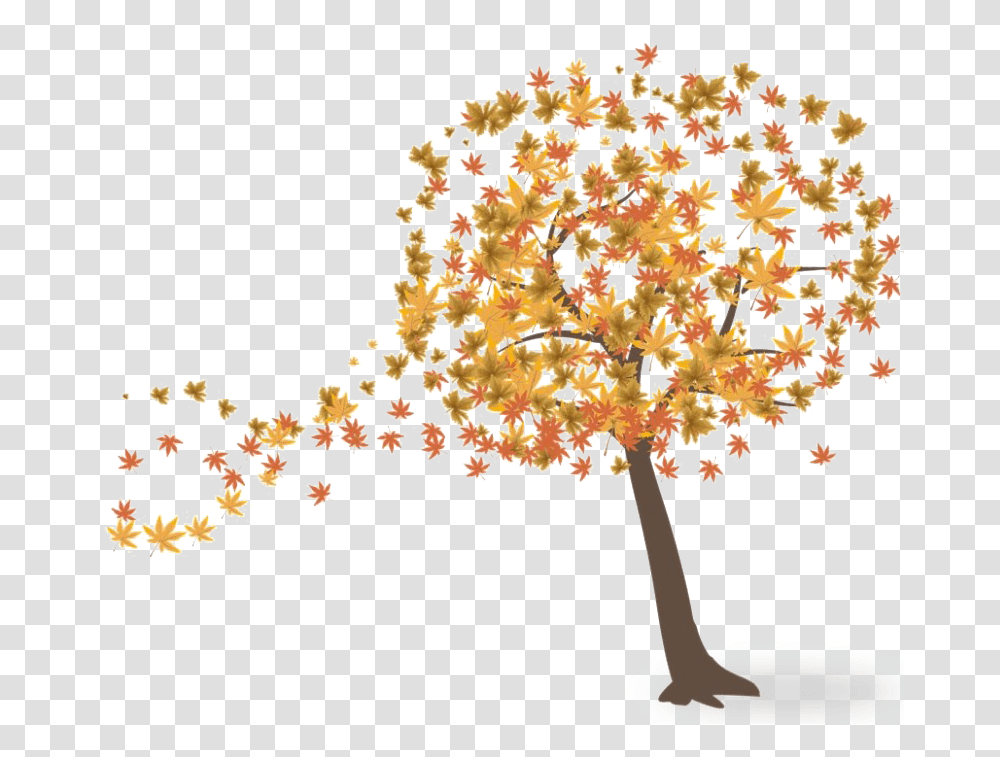 Fall Tree Autumn Tree Free, Plant, Ornament, Chandelier, Lamp Transparent Png