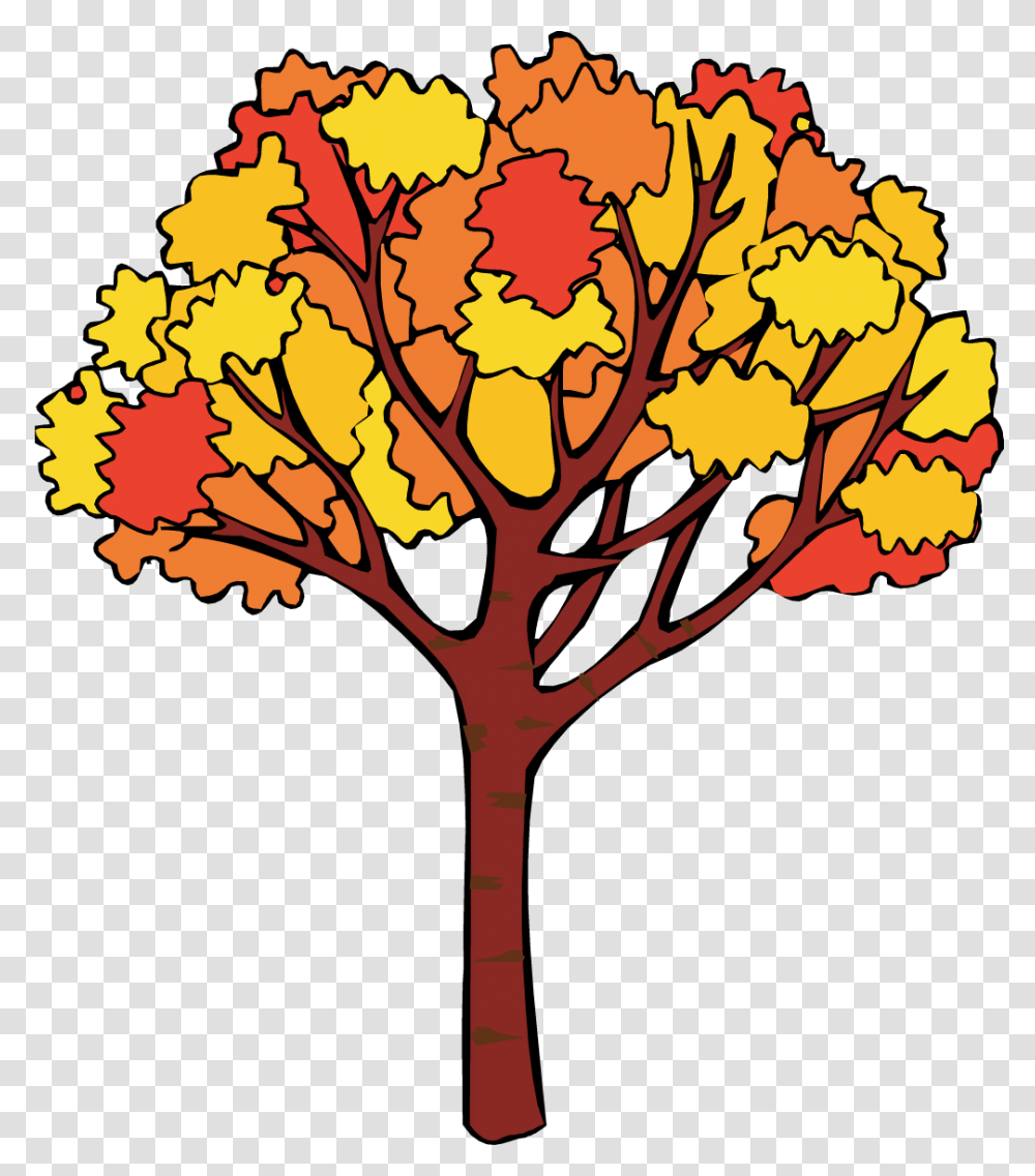 Fall Tree Clipart, Leaf, Plant, Maple, Pattern Transparent Png