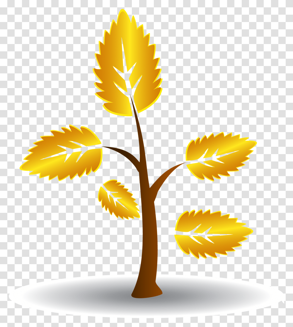 Fall Tree Clipart, Leaf, Plant, Sunlight, Lamp Transparent Png