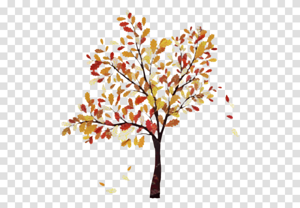 Fall Tree Vector Graphics Oak Clip Art Autumn Tree Vector, Modern Art, Plant, Floral Design, Pattern Transparent Png
