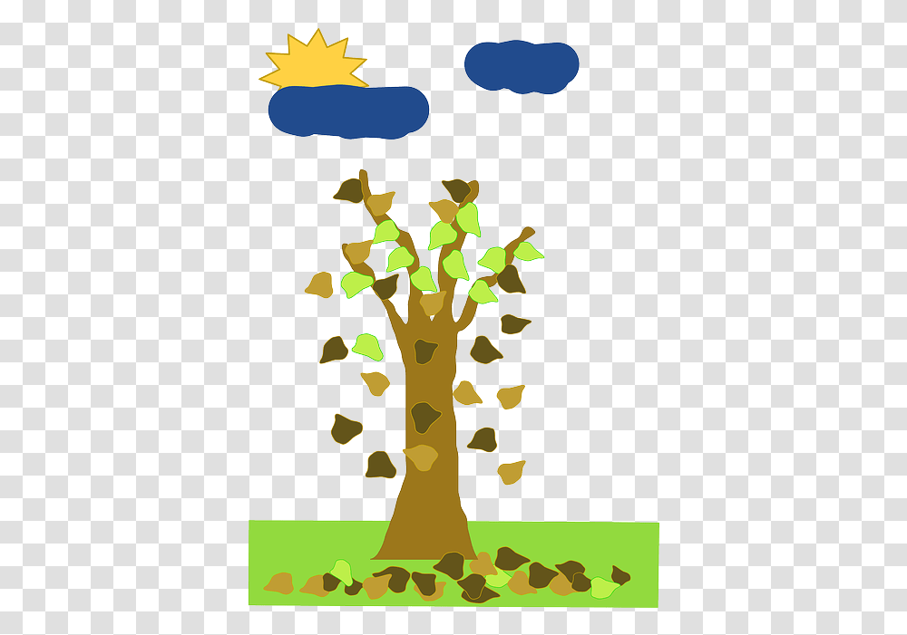 Fall Without Leaf Tree Cartoon Trees, Plant, Graphics, Floral Design, Pattern Transparent Png