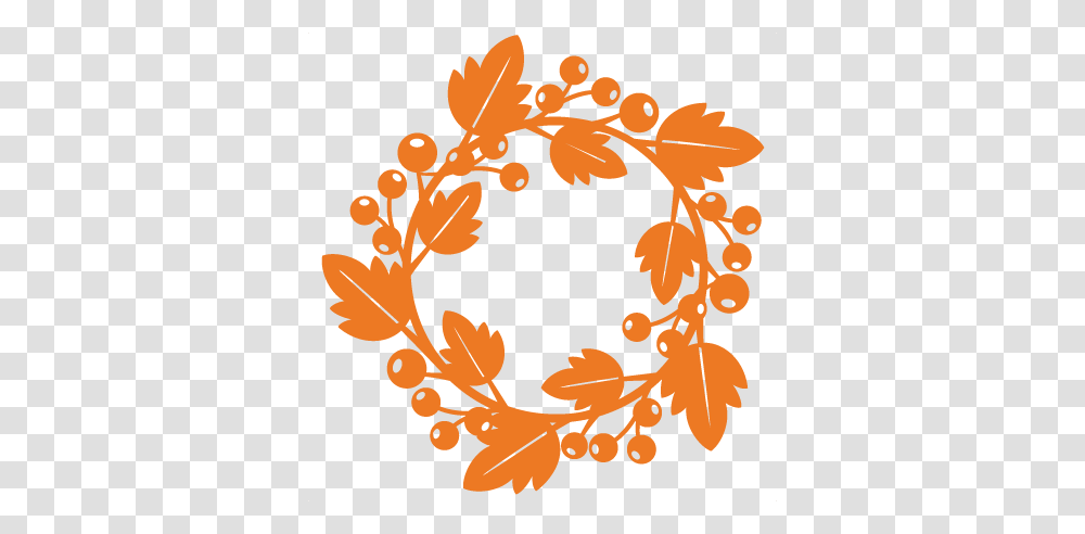 Fall Wreath Scrapbook Cute Clipart, Floral Design, Pattern, Stencil Transparent Png