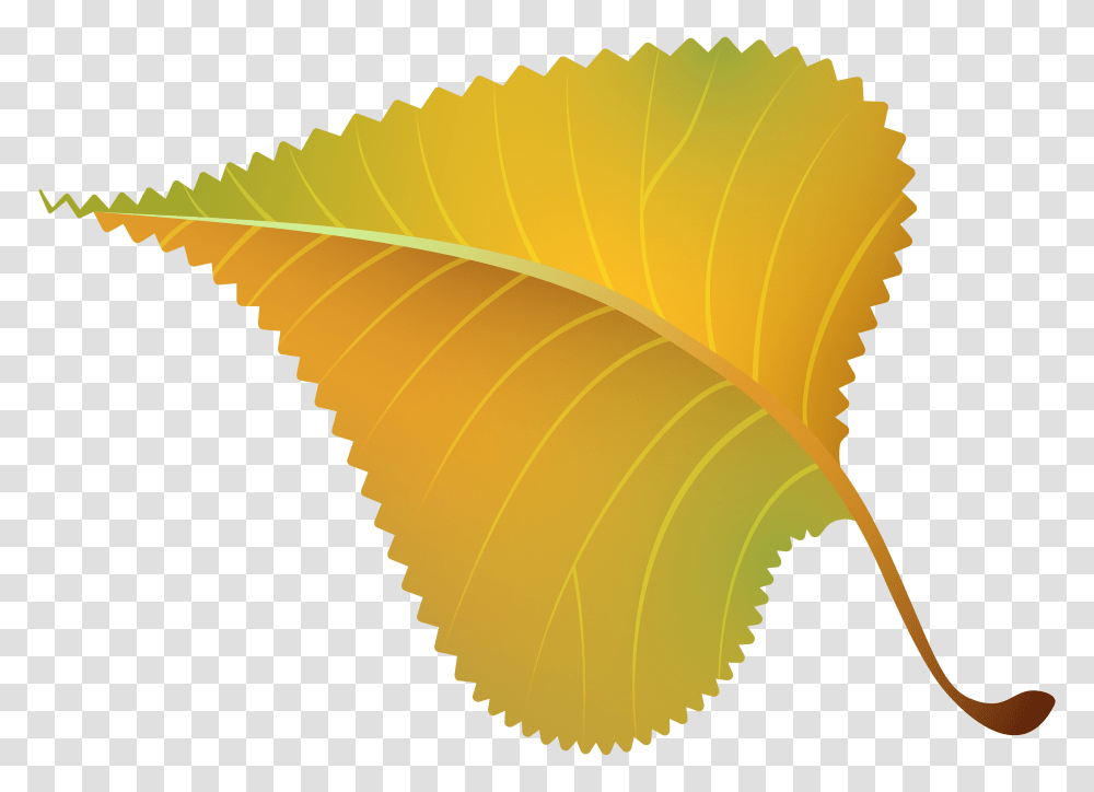 Fall Yellow Leaf Clipart, Plant, Green, Pattern Transparent Png