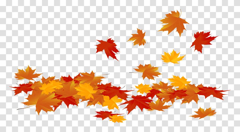 Fallen Autumn Leaves Clip Art Image Autumn Autumn Leaves Transparent Png