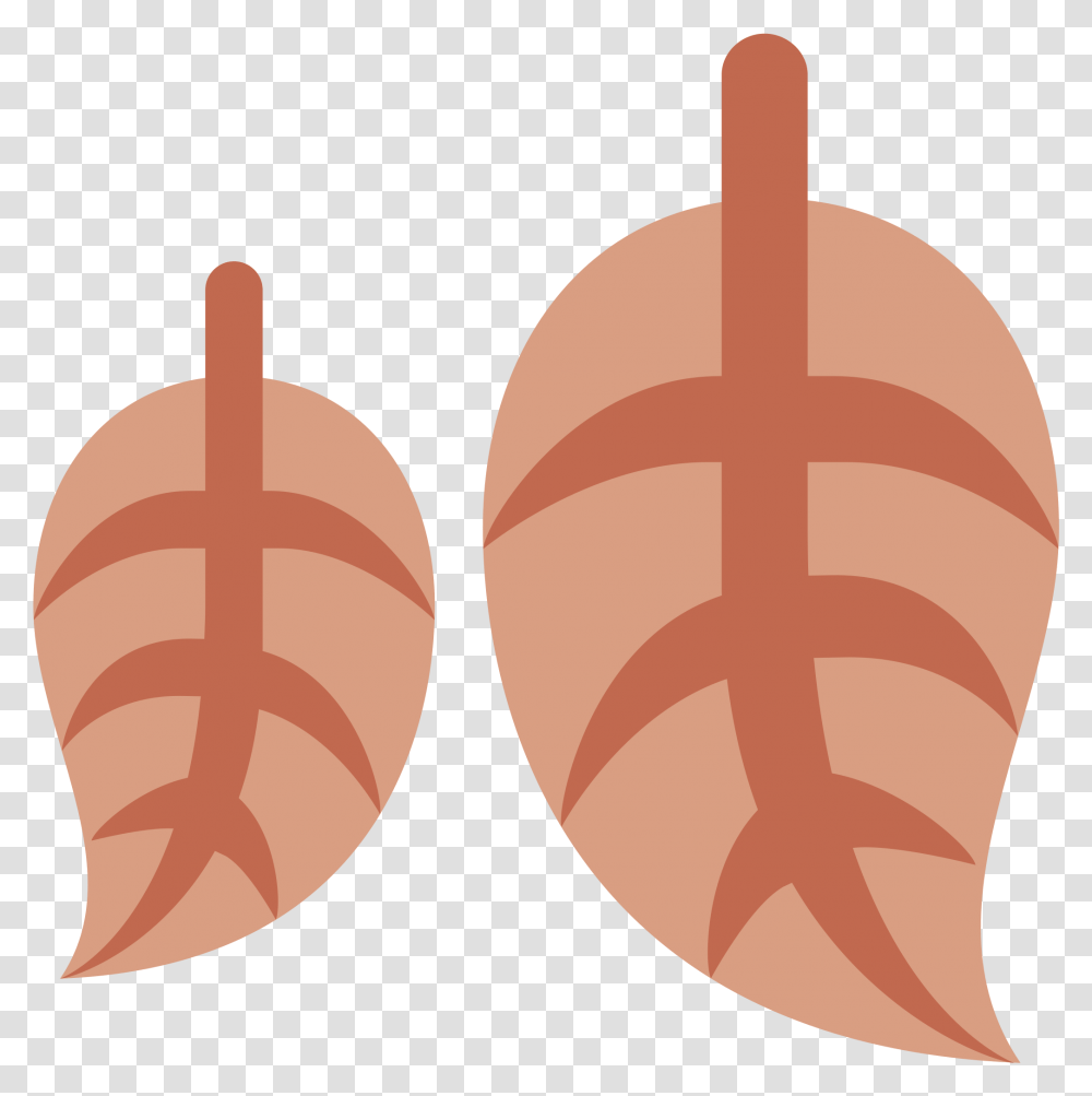 Fallen Leaf Twitter Emoji Leaf Clipart Full Size Clipart Fallen Leaf Emoji, Plant, Food, Cushion, Seed Transparent Png