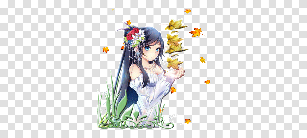 Falling Anime 20 Year Girl, Manga, Comics, Book, Person Transparent Png