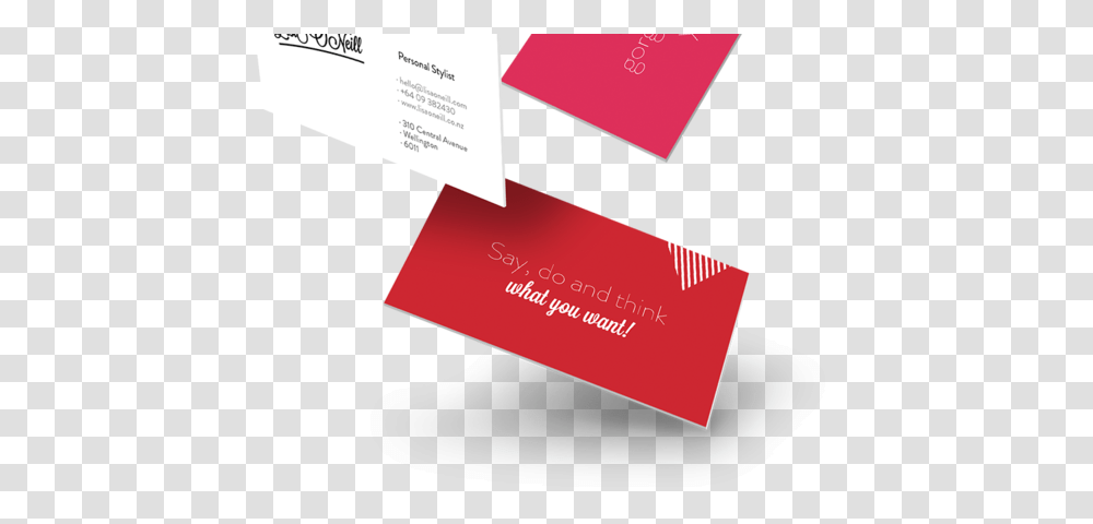 Falling Business Card B, Paper Transparent Png