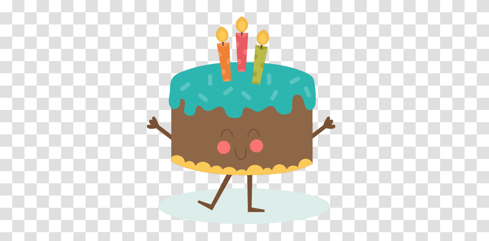 Falling Clipart Birthday Cake Happy Birthday Cute Birthday Cake Cute, Dessert, Food Transparent Png