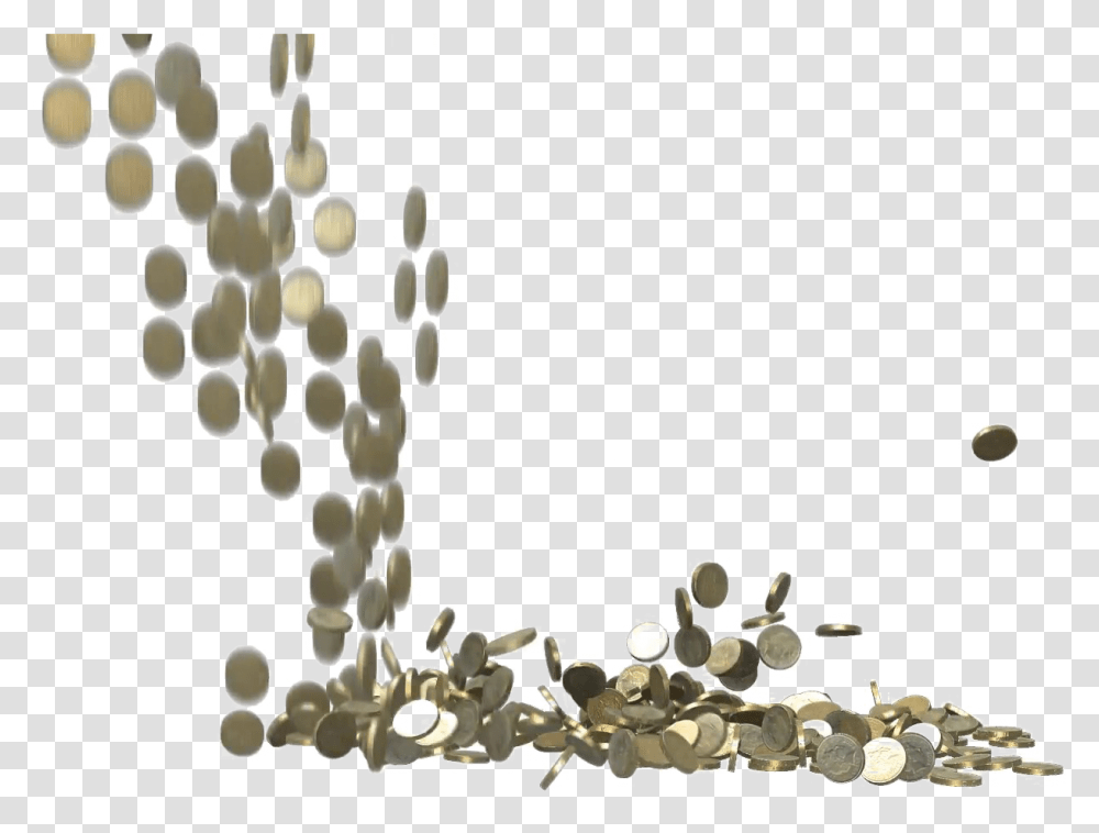 Falling Coins Images Acacia Greggii, Lamp, Chandelier, Crystal Transparent Png
