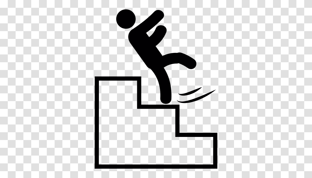 Falling Down Stairs Icon Transparent Png
