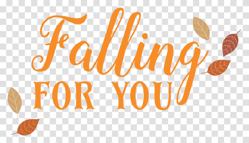 Falling For You Svg Cut File Calligraphy, Handwriting, Alphabet, Label Transparent Png