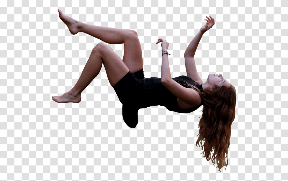 Falling Girl, Person, Human, Dance Pose, Leisure Activities Transparent Png