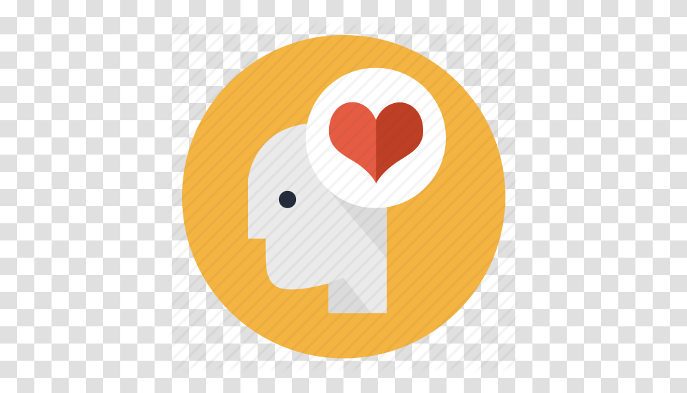 Falling In Love Favorite Head Heart Like Love Mind Icon, Rug, Paper, Label Transparent Png