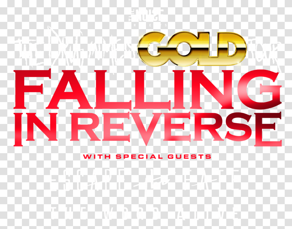 Falling In Reverse, Advertisement, Poster, Flyer, Paper Transparent Png