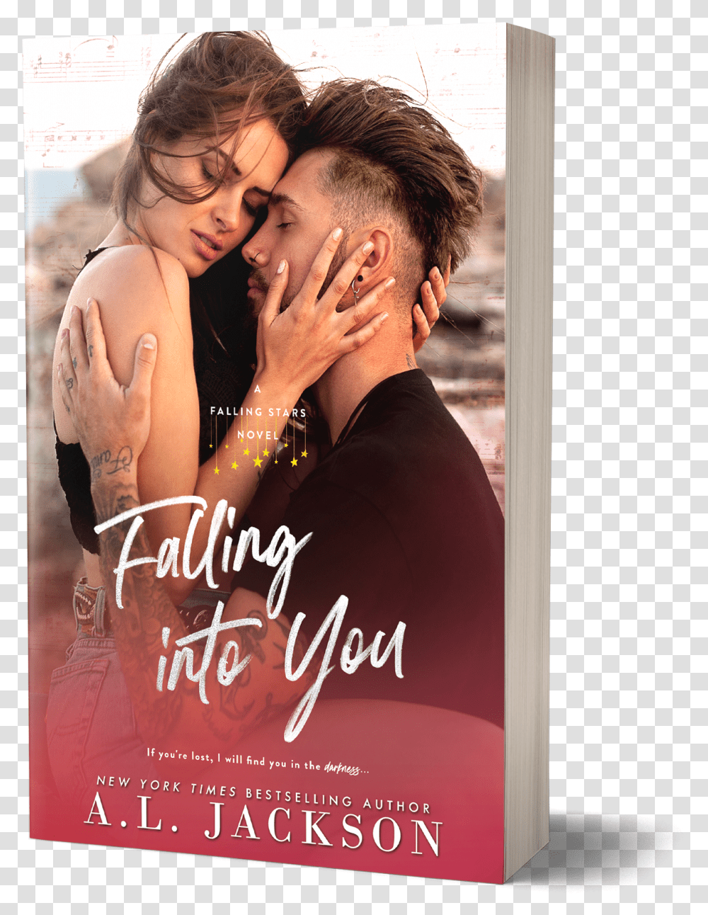 Falling Into You Paperback Falling Into You Al Jackson, Advertisement, Poster, Person, Human Transparent Png