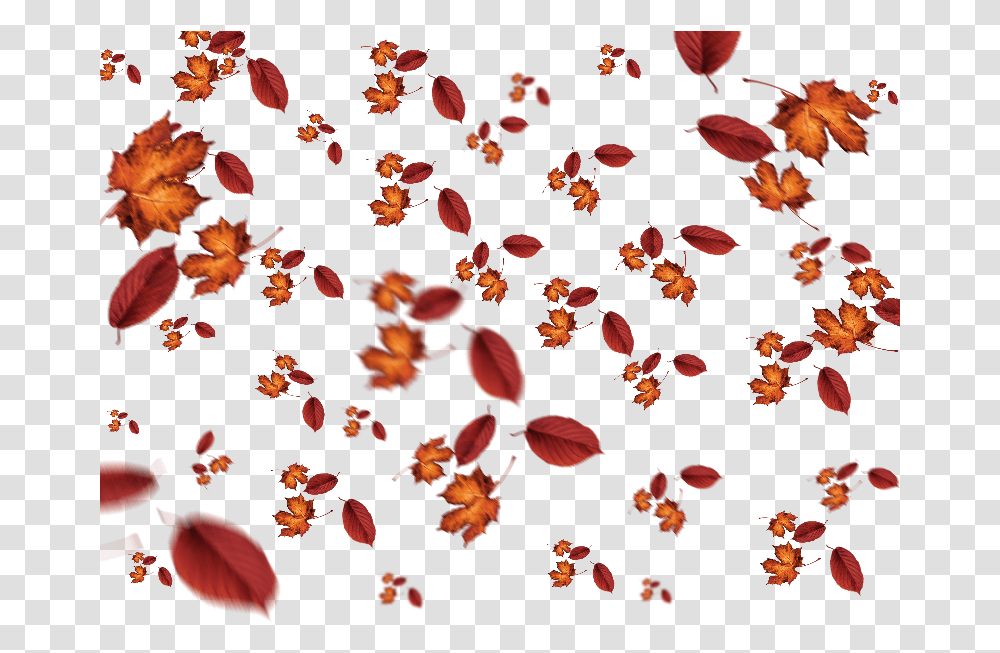 Falling Leaves Autumn Texture Overlay Falling Leaves For Photoshop, Leaf, Plant, Pattern, Floral Design Transparent Png