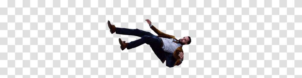 Falling Man Image, Person, Kicking, People, Hand Transparent Png