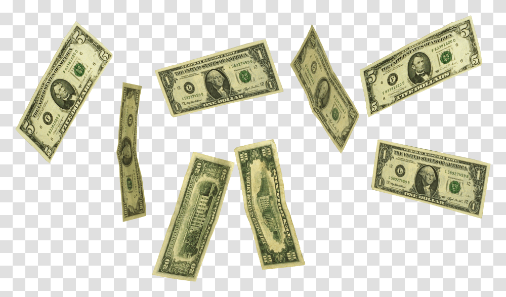 Falling Money, Dollar Transparent Png