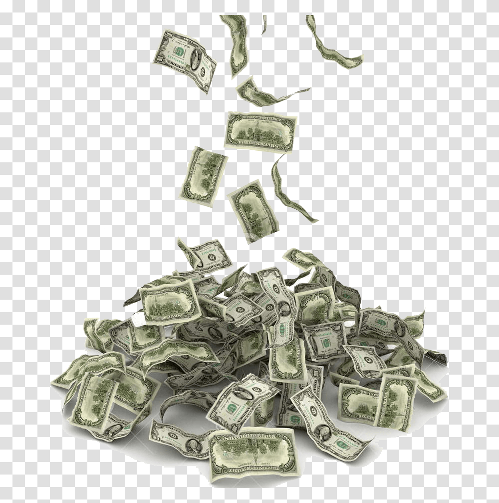 Falling Money, Dollar Transparent Png