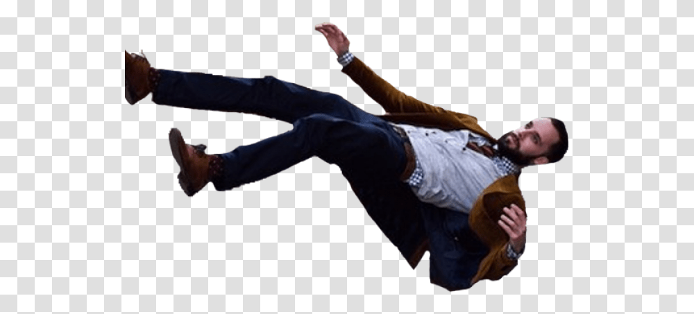 Falling Person Person Falling, Kicking, People, Hand Transparent Png