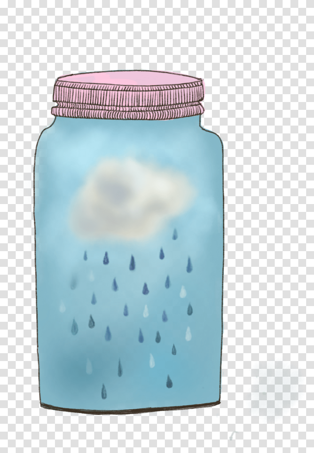 Falling Rain, Jar, Bottle, Vase, Pottery Transparent Png