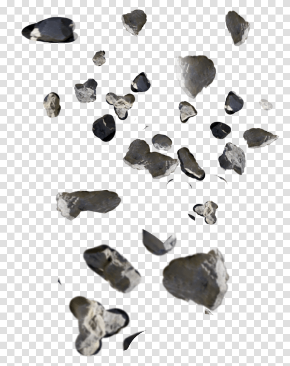Falling Rocks Stones Igneous Rock, Diamond, Gemstone, Jewelry, Accessories Transparent Png
