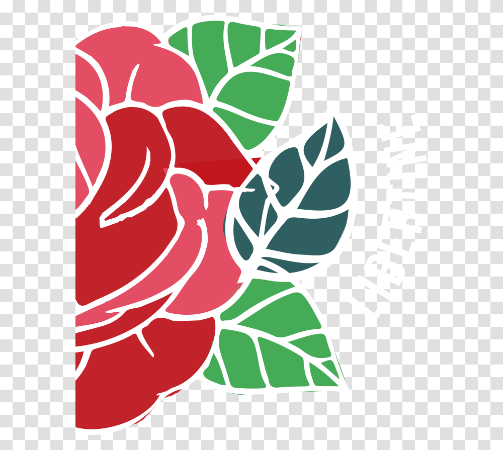 Falling Roses Hybrid Tea Rose, Pattern, Floral Design Transparent Png