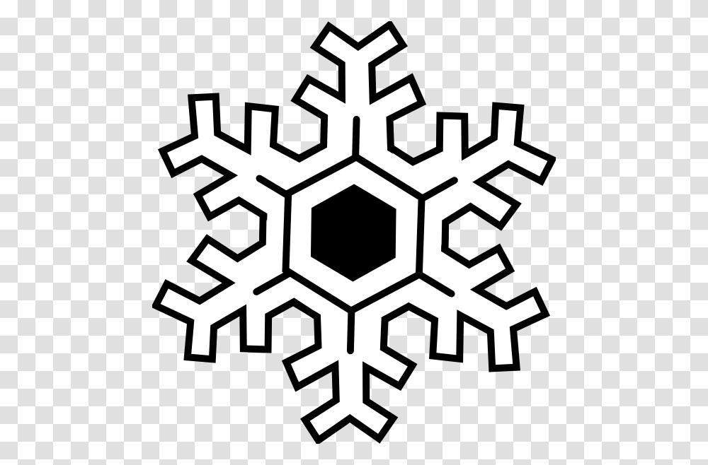 Falling Snowflake Clipart Black And White Red Snowflake Free Clipart, Rug Transparent Png