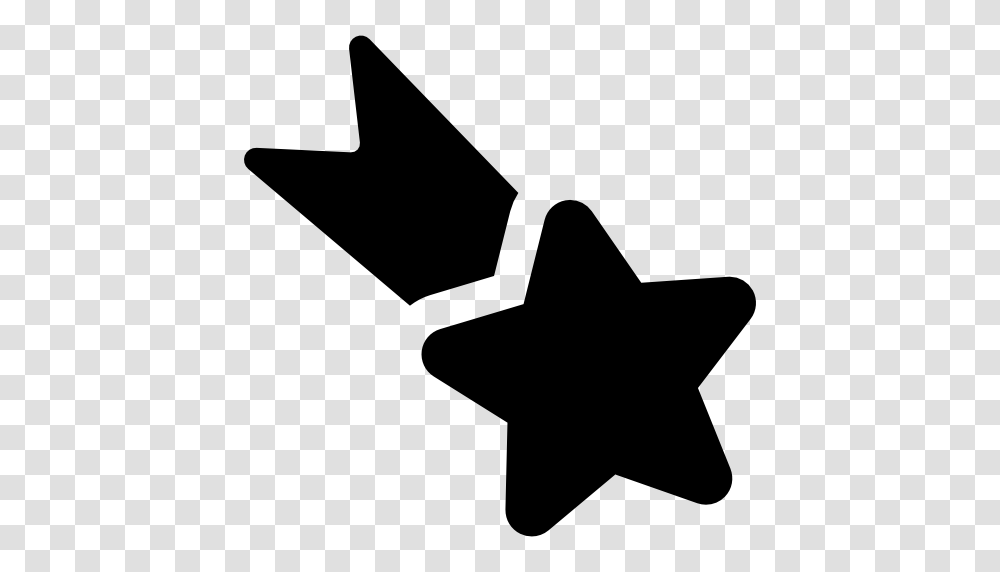 Falling Star Christmas Shooting Star Icon, Axe, Tool, Star Symbol Transparent Png