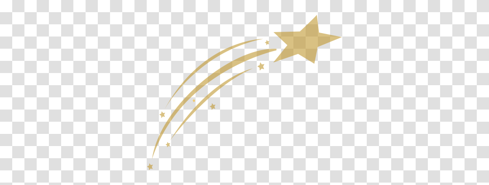 Falling Stars Clipart Gold, Star Symbol, Arrow Transparent Png
