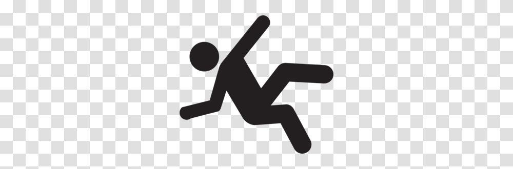 Falling Stick Figure, Silhouette, Logo Transparent Png