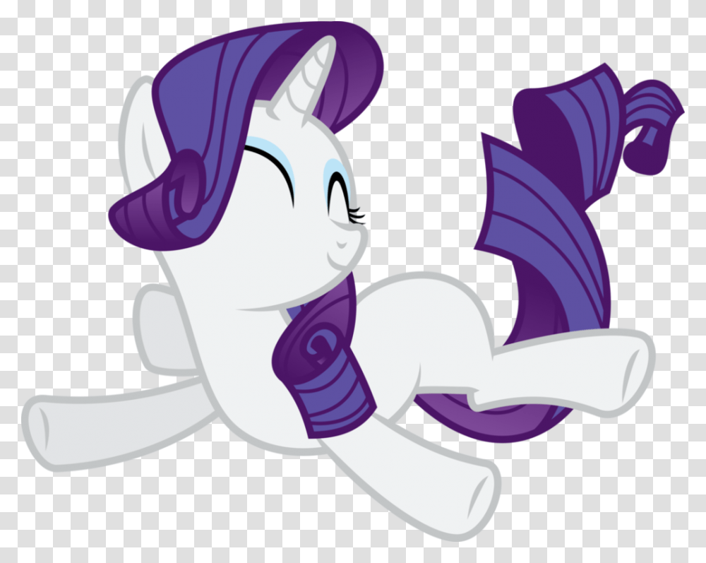 Falling Vector Pose Mlp Rarity Jumping, Flower, Plant Transparent Png