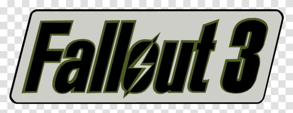 Fallout 3 Logo, Word, Label Transparent Png