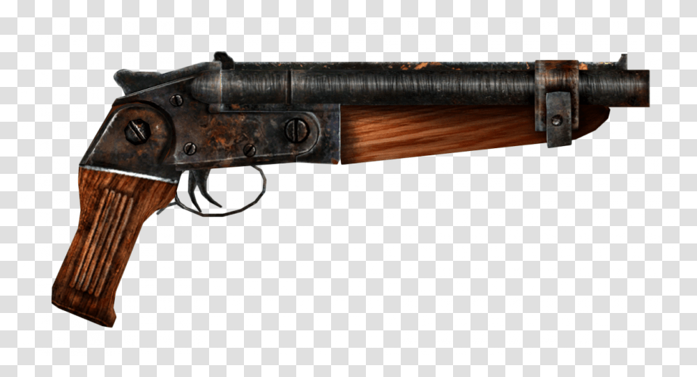 Fallout 3 Sawed Off Shotgun, Weapon, Weaponry Transparent Png