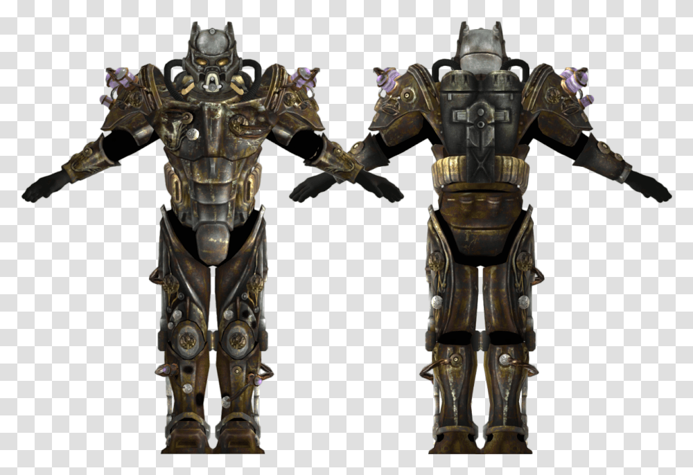 Fallout 3 Tesla Armor, Knight, Bronze Transparent Png