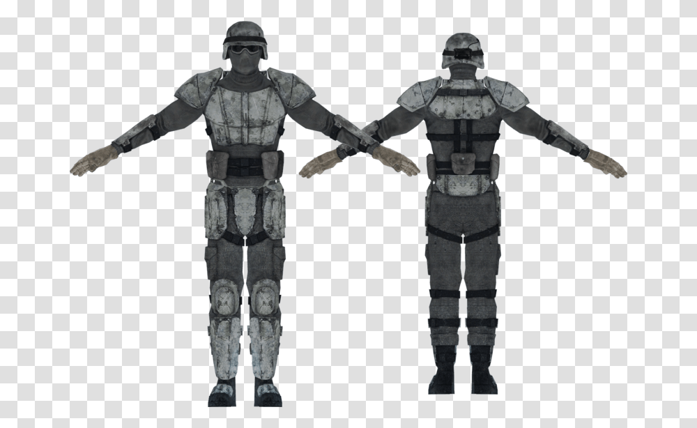 Fallout 3 Winterized Combat Armor, Person, Human, Helmet Transparent Png
