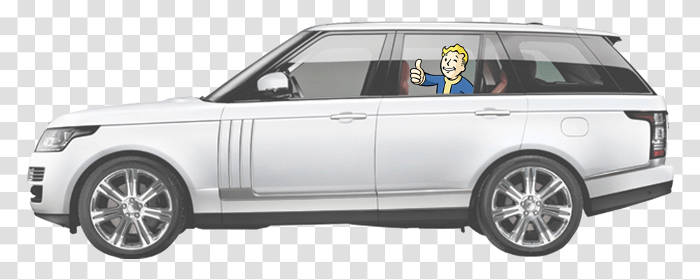 Fallout 4 Car Decal Up Vault Boba Fett, Vehicle, Transportation, Sedan, Person Transparent Png