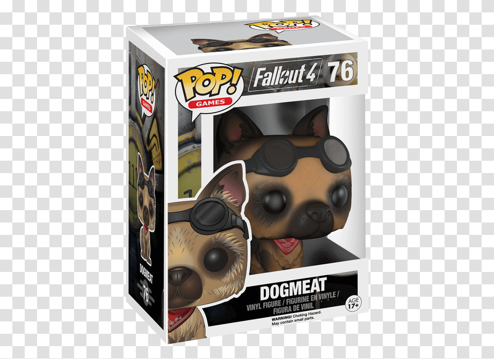 Fallout 4 Dogmeat Pop Figure, Sunglasses, Photo Booth, Head Transparent Png