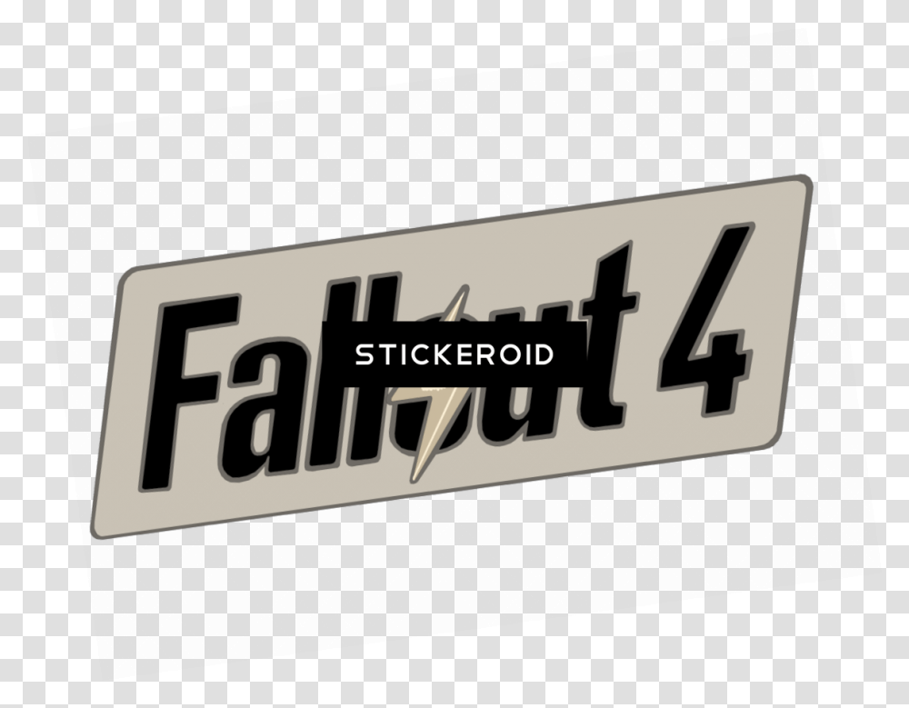 Fallout 4 Logo Fallout 4, Symbol, Trademark, Word, Text Transparent Png