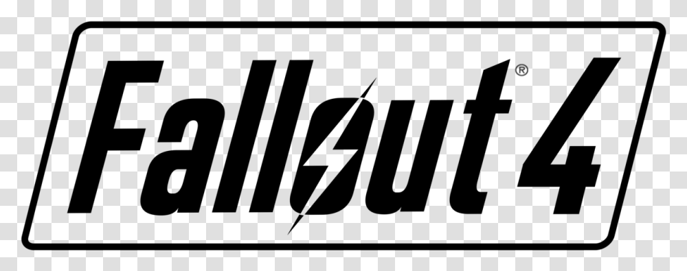 Fallout 4 Logo Fallout Logo Background, Gray, World Of Warcraft Transparent Png