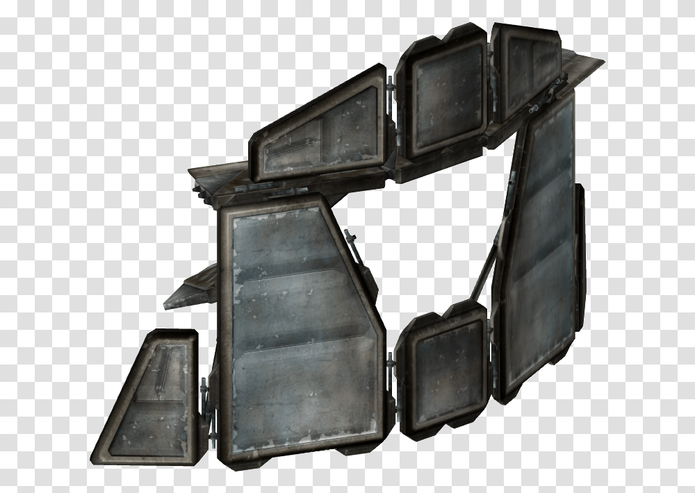 Fallout 4 Military Barricades Download, Building, Leisure Activities, Spaceship, Aircraft Transparent Png