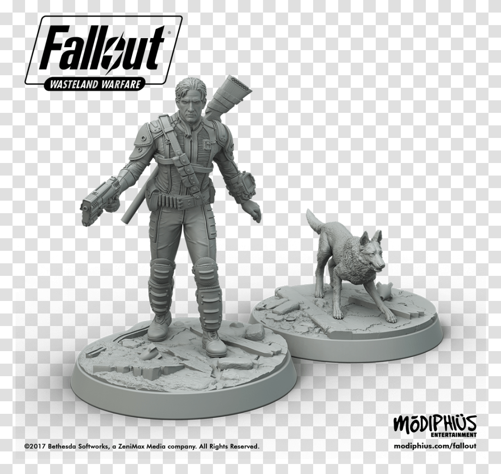 Fallout 4 Sole Survivor Fallout 4 Miniatures Game, Figurine, Person, Human, Sculpture Transparent Png