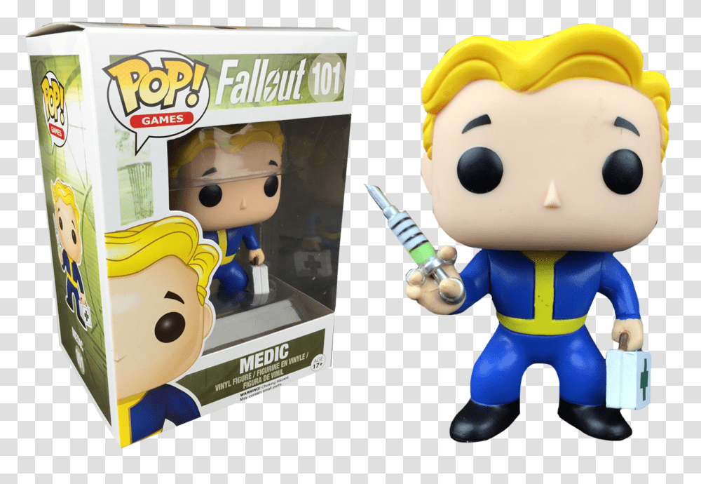 Fallout 4 Vault Boy Pop Vinyl Download Funko Pop Fallout Vault Boy, Toy, Figurine, Injection Transparent Png