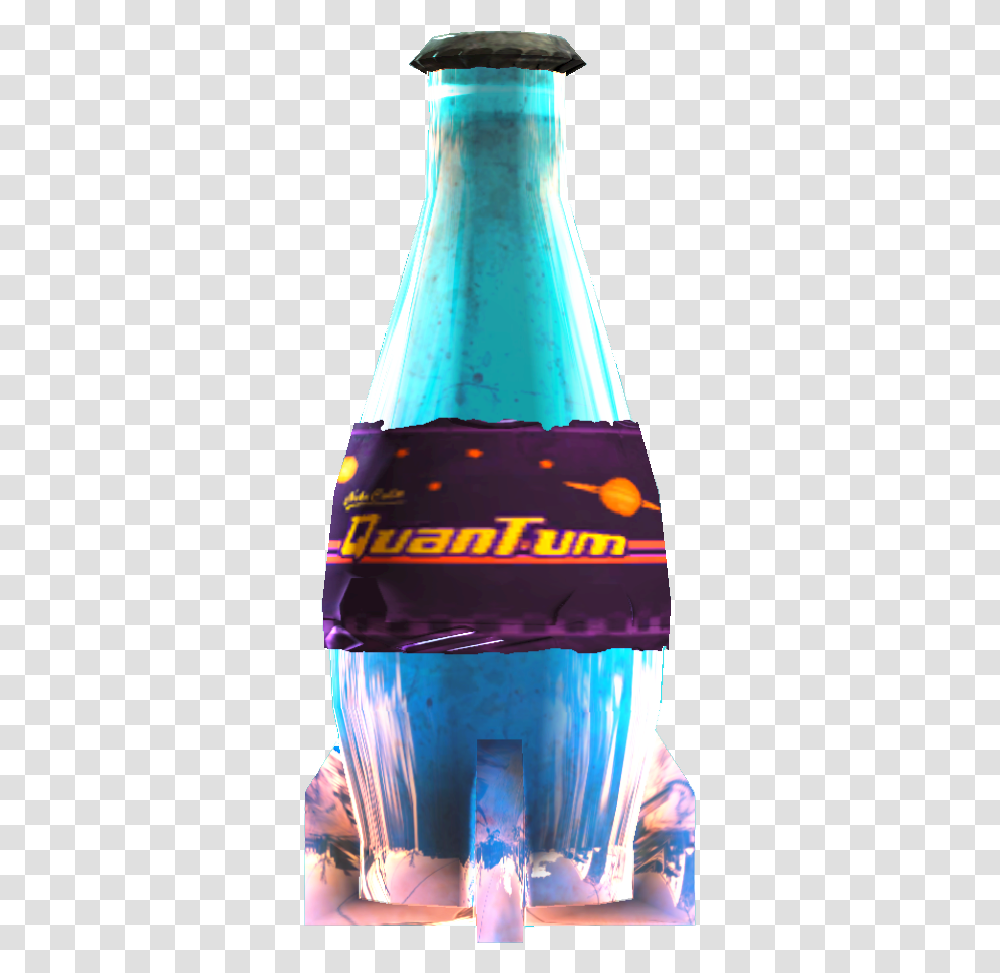 Fallout 76 Nuka Cola Quantum, Bottle, Beverage, Drink, Alcohol Transparent Png